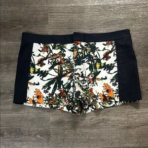 Club Monaco Black and White Shorts